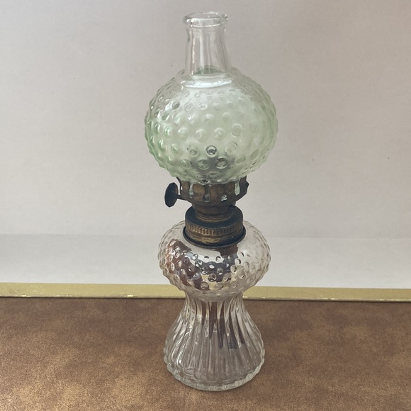 Antique Mini Oil Lamp - Picture 2 of 6